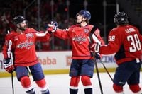 Dylan Strome and the Capitals surge past the Red Wings 4-1