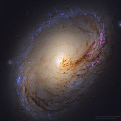  Spiral Galaxy M96 from Hubble 