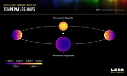 NASA Webb, 280 Işık Yılı Uzaklıktaki Gezegenin Hava Haritasını Çıkardı.