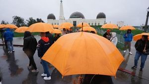 Rare October Storm Batters Los Angeles With Floods
