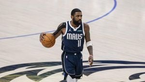 Kyrie Irving Leads Mavericks To Victory Over Pelicans