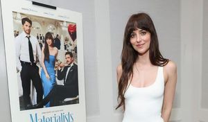 Dakota Johnson Celebrates Family At Materialists Screening