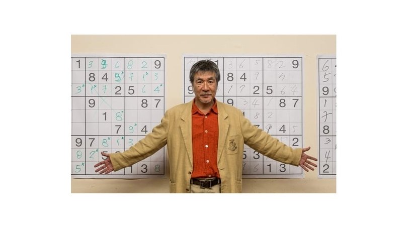 Maki Kaji, 2012 yılında Sao Paulo'da düzenlenen Brezilya'nın ilk ulusal Sudoku yarışmasında.