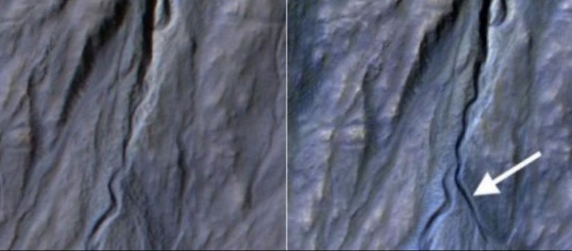 Mars'taki Yeni Su Kanalı!