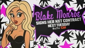 Blake Monroe Debuts As NXT Glamour With Big Ambitions