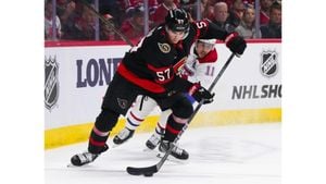 Senators Overcome Sharks With Last-Minute Rally