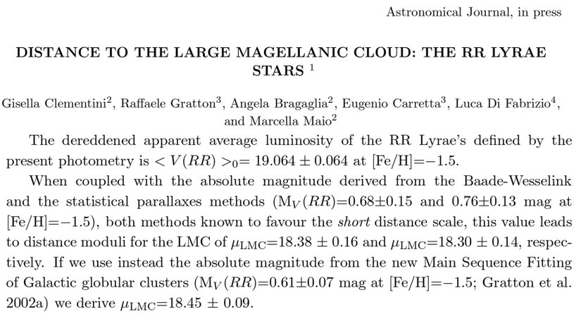 Örneğin Büyük Magellan Bulutu'ndaki yıldızlara olan uzaklığı anlatan bu makaleye göz atabilirsiniz.