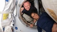 Les astronautes bloqués depuis neuf mois dans la Station spatiale internationale de retour sur Terre