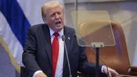 Trump delivers ultimate payback to Hillary in Israel parliament speech