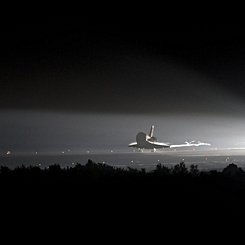 A Last Landing for Space Shuttle Endeavour