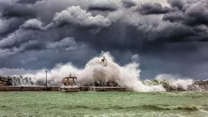 Storm Bert Causes Chaos And Fatalities Across The UK