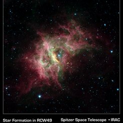 Cosmic Construction Zone RCW 49