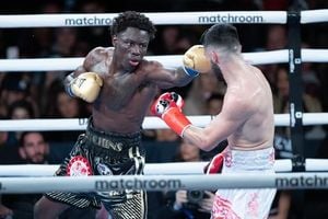 Richardson Hitchins Dominates George Kambosos At Madison Square Garden