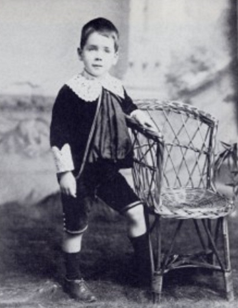 Henry Moseley küçük bir çocukken.