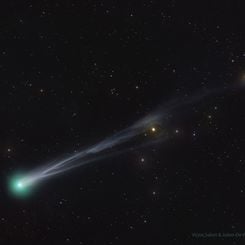 Comet Lemmon Brightens