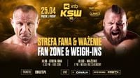 Ważenie KSW 105 NA ŻYWO