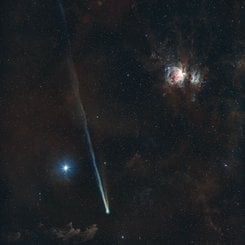R3 PanSTARRS Kuyrukluyıldızı ve Orion
