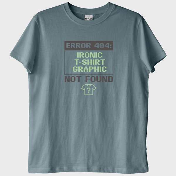 "Error 404": İronik Grafik Bulunamadı T-Shirt