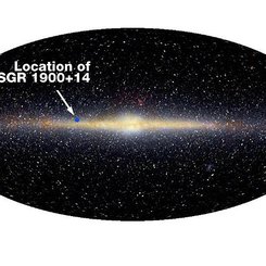 Gökyüzündeki Magnetar