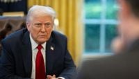 Trump urges Ukraine, Russia to 'stop where they are,' make a deal
