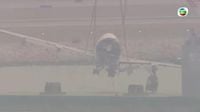 Wreckage of cargo plane recovered from Hong Kong waters after deadly crash