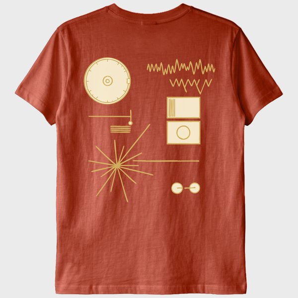 "Golden Record": Voyager 1 Plağı T-Shirt