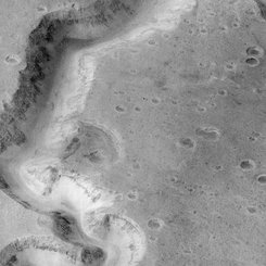 Mars'ta Bir Nehir Yatağı mı?