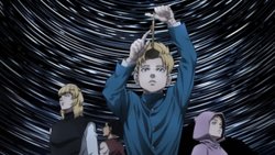 Retrograd hareket ve Chi. Chikyuu no Undou ni Tsuite animesinden örnekler