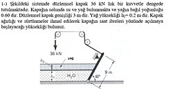 Akışkanlar Mekaniğini kullanarak kapı açılma yüksekliğini nasıl bulabilirim?