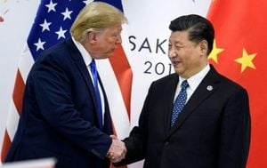 Xi Praises Trump In South Korea Peace Summit