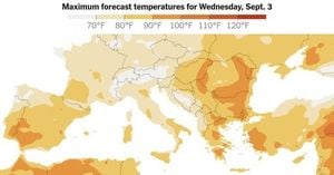 Europe Swelters As Lyon And Ireland Break Heat Records