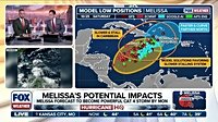 Tropical Storm Melissa forecast to become Category 4 storm, to bring days of rain to Caribbean | Latest Weather Clips | FOX Weather