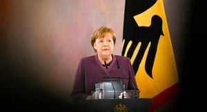 Merkel Reflects On Leadership And Global Politics