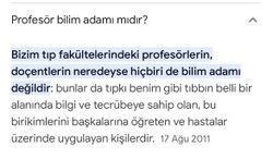 Bilim insanı/adamı/kadını