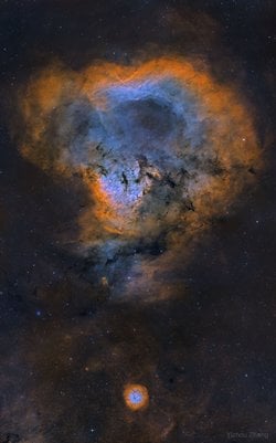 NGC 7822: Kozmik Soru İşareti