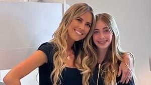 Christina Hall And Daughter Transform Their Hair Together