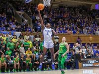 ORE-GONE: No. 2-seed Duke women's basketball rides big second half to knock off Oregon 59-53 in NCAA Tournament second round