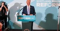 Scottish peer defects to Reform UK with announcement in Falkirk