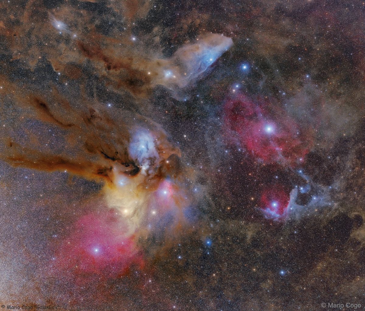  Rho Ophiuchi Wide Field 