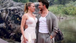 Scarlett Johansson Defends Viral Kisses With Jonathan Bailey