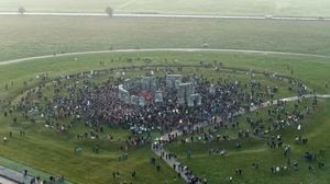 Thousands Gather At Stonehenge For Solstice Sunrise