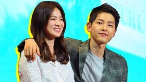 Song Joong-ki And Katy Louise Saunders Share Relationship Insights