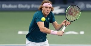 Stefanos Tsitsipas Blends Culture And Tennis At Dubai Championships