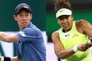 Japanese Tennis Stars Compete At Miami Open