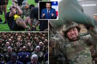 Pete Hegseth demands troops meet ‘male-level’ physical standards, rails against ‘fat troops’ in military
