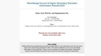 WBCHSE HS 12th Result 2025 LIVE: West Bengal Board result press conference to begin shortly; scores at result.wb.gov.in | Mint
