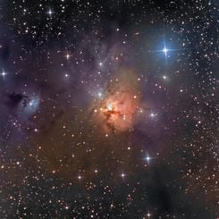 NGC 1579: Trifid of the North