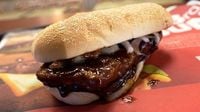 McDonald's popular McRib sandwich contains no rib meat, class-action lawsuit alleges
