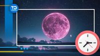 Luna Rosa abril 2025: a qué hora se verá luna llena en México