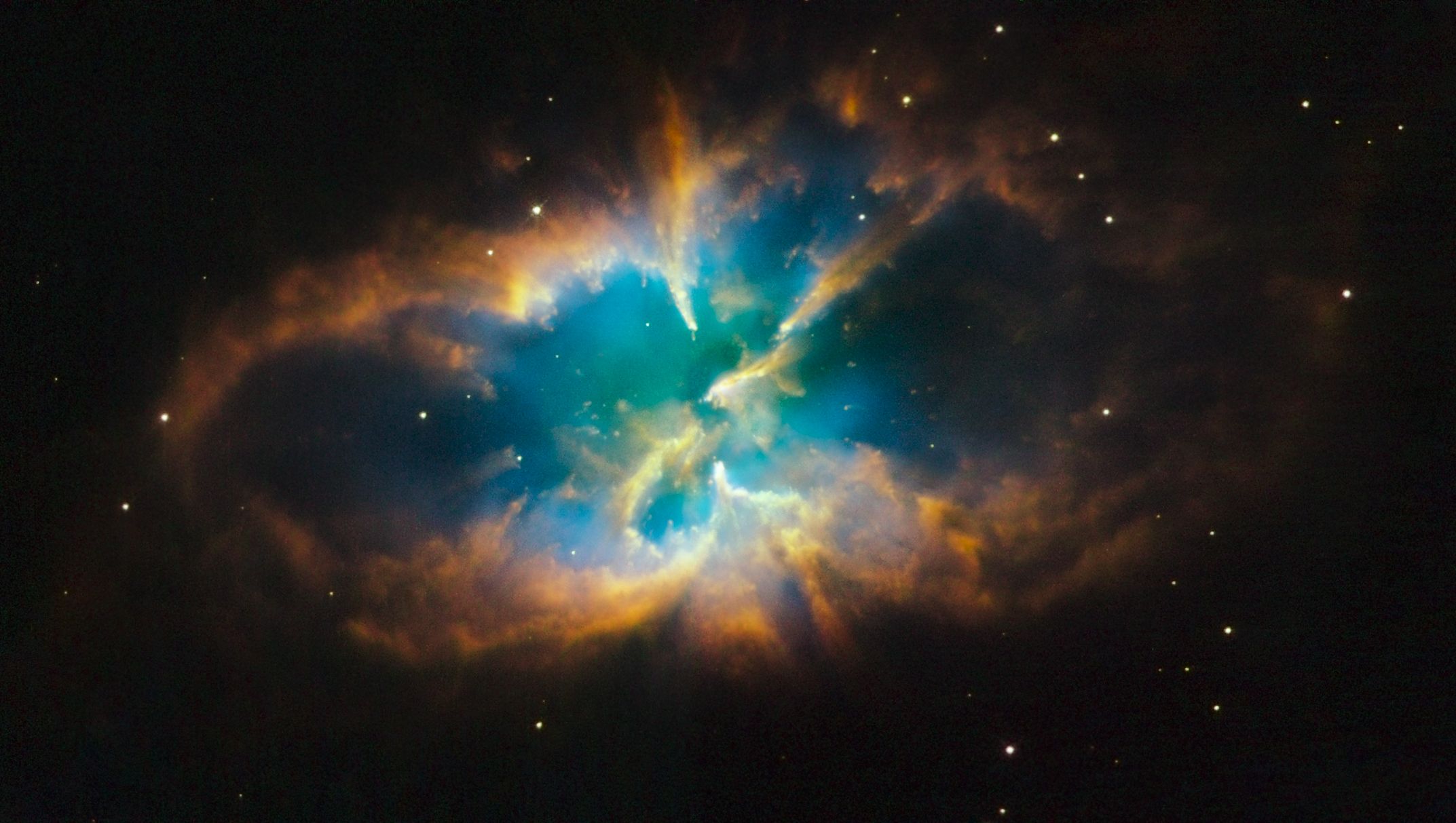  Planetary Nebula NGC 2818 from Hubble 